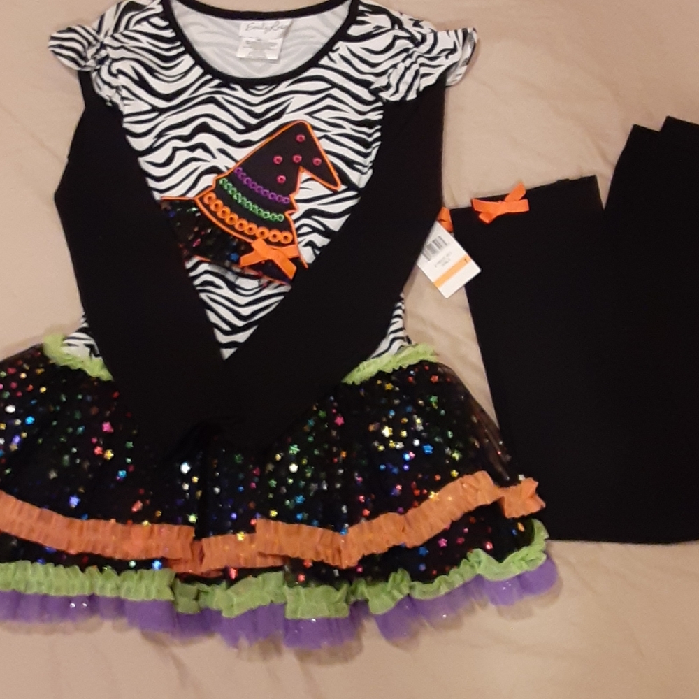 NWT 2 piece witch themed costume